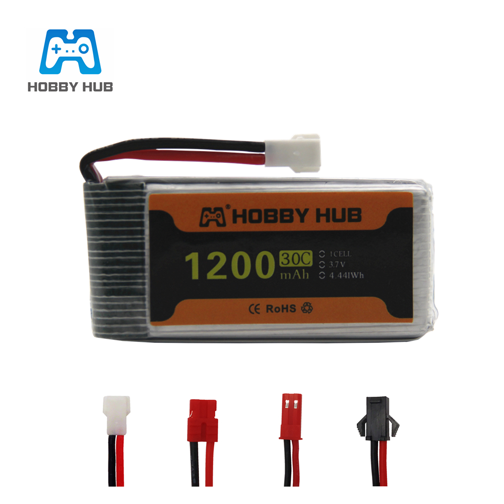 Rc Hobby Airplanes - 3,7 V 1200 mAh 30C Lipo-Akku