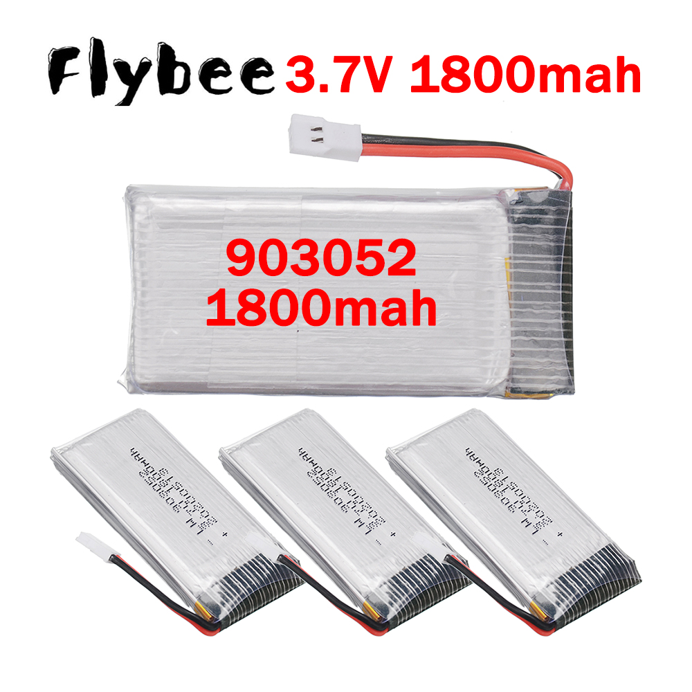Rc Hobby Airplanes - 5-in-1-Ladegerät 903052 3,7V 1800mAh Lithium-Polymer-Akkus für