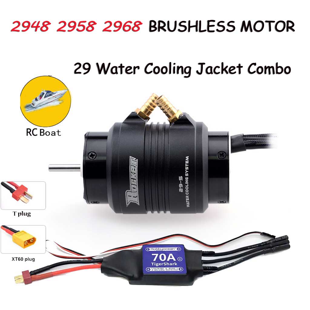 Rc Hobbyking - Rocket-rc 600 800 bürstenloser motor 29-s/29-l