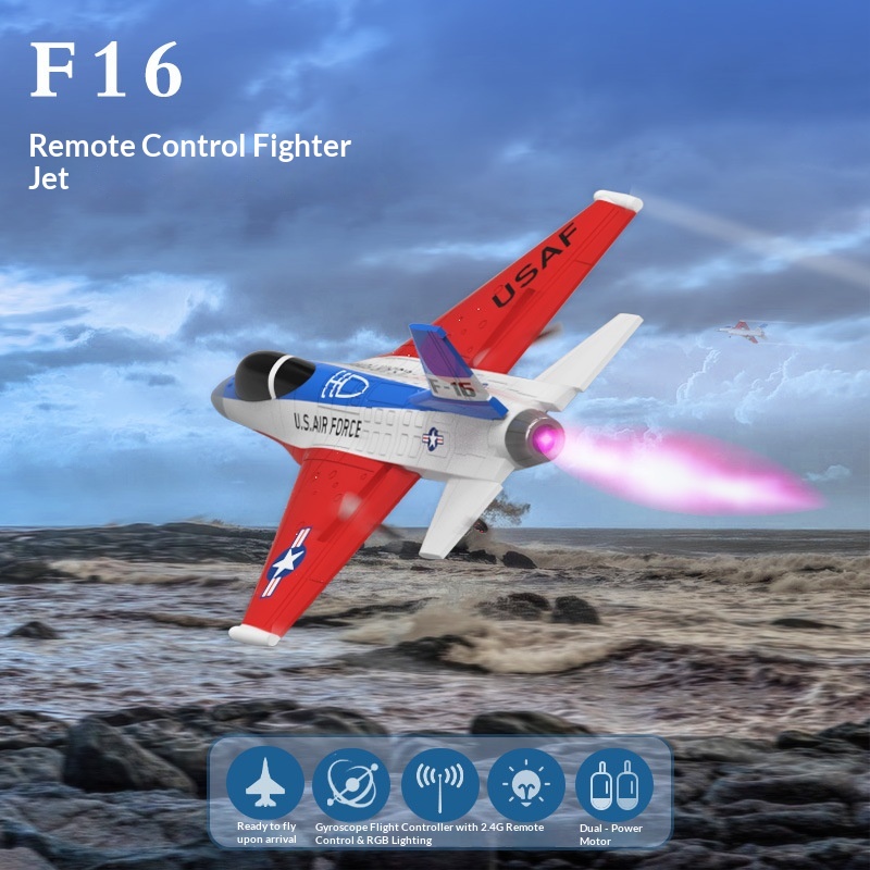 Rc Hobby Plane - VOLANTEXRC F‑16 RC Kampfjet 2-Kanal mit