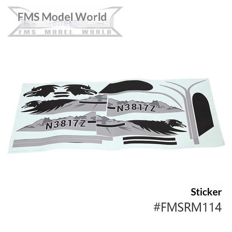 FMS RC-Flugzeug-Aufkleber für  – Rc Hobby Airplanes Bewertung und Preis