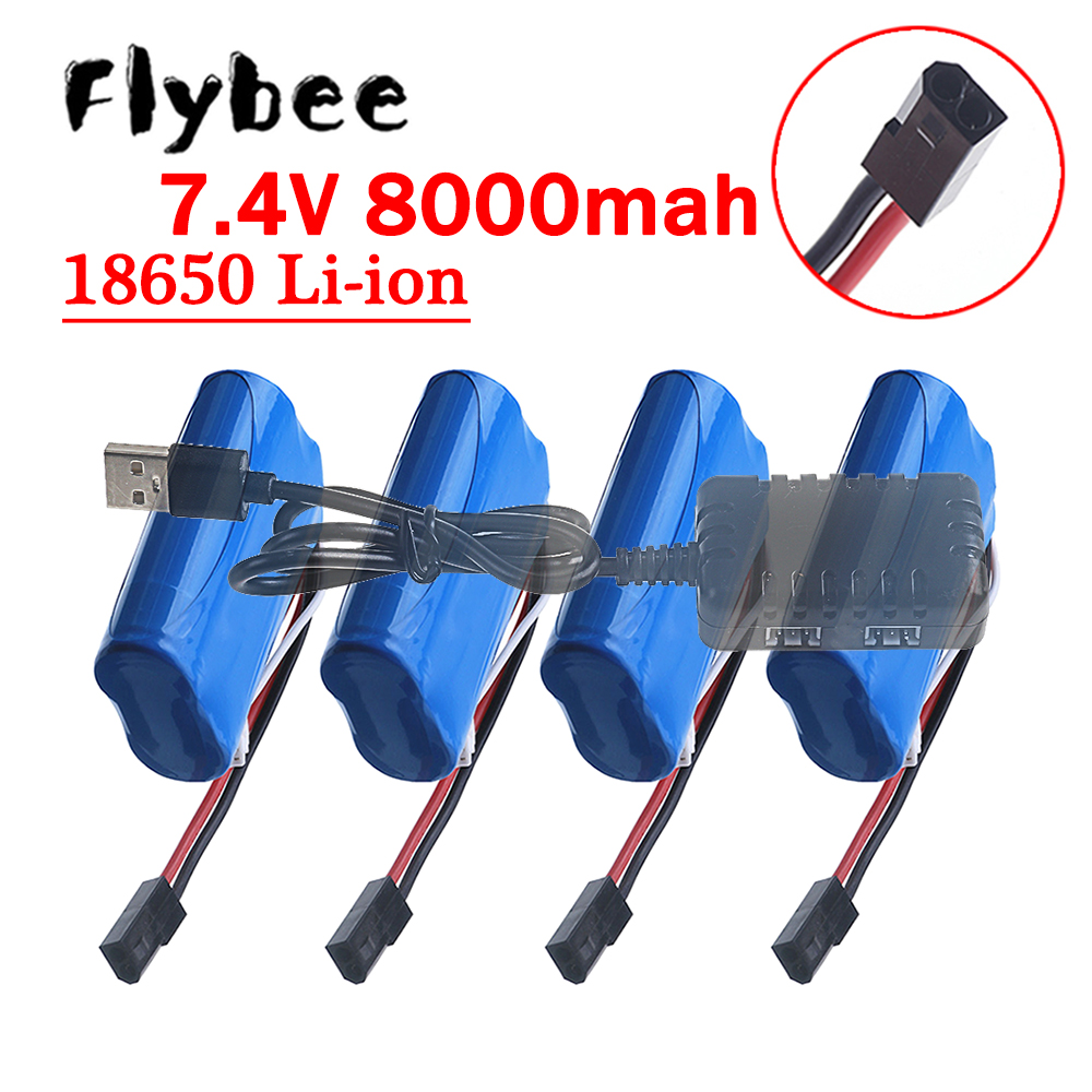 (5500 Plug) 18650 7,4V 8000mAh – Rc Hobbyking Bewertung und Preis