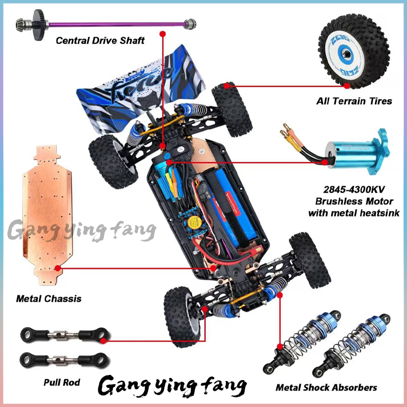 1/12 124017 Wltoys -V8 2,4G Ra – Rc Hobby Drift Car Bewertung und Preis
